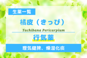 橘皮（きっぴ）