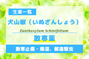 犬山椒（いぬざんしょう）