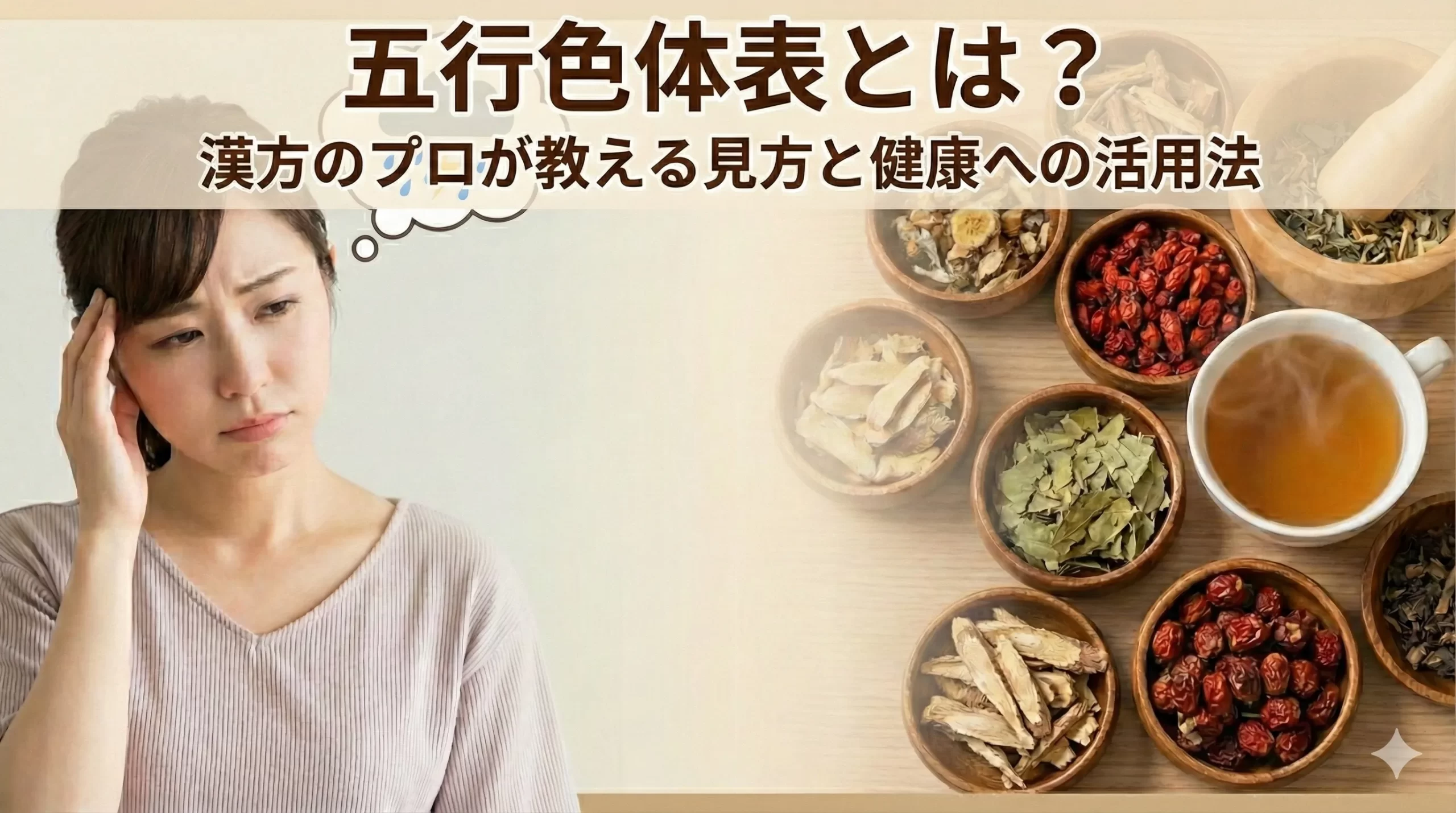 五行色体表とは？漢方のプロが教える見方と健康への活用法