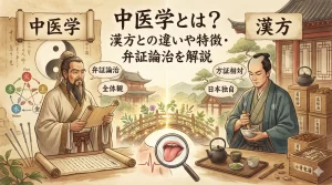 中医学とは？漢方との違いや特徴・弁証論治を専門家が解説